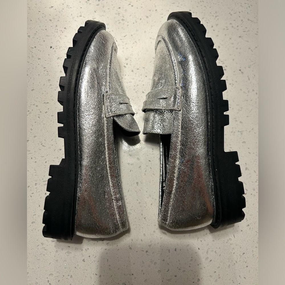 Nordstrom Silver Kids 2 Loafer - Picture 5 of 8